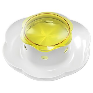 강아지 노즈워크 지능개발 먹이퍼즐 장난감, 1개, 노란색