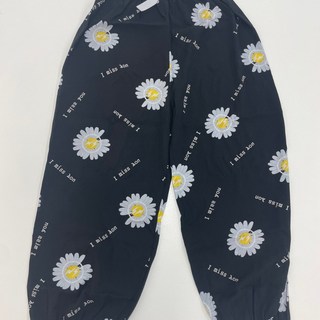 루쏘 보들보들 몸빼바지 꽃무늬 일바지