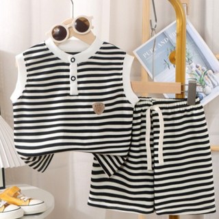 앙디 베어라인 상하복세트 OC123 (반팔티+반바지) 남아여아