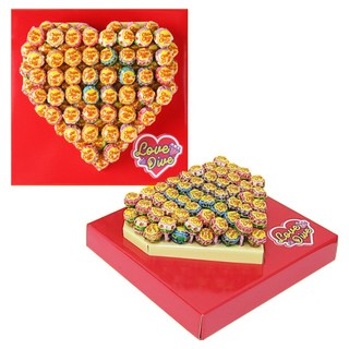 사랑을 전하는 내 마음의 츄파춥스 러브 다이브 하트 선물세트 (9.3g x 93개)_화이트데이 선물, 9.3g, 1세트