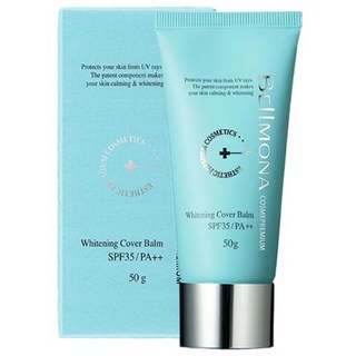 벨모나 화이트닝 커버밤 50g +전문가용 마스크팩 / SPF35 / PA++ / 벨모나 비비, 화아트, 1개