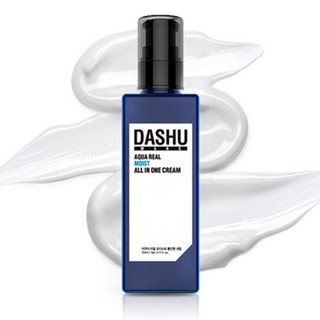 DASHU 男士Aquq Real多合一保濕乳, 153ml, 1入