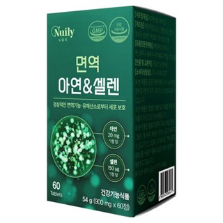 휘게라이프 활성산소 아연 셀렌 셀레늄 항산화 면역력 영양제 셀렌톡, 1개, 60정