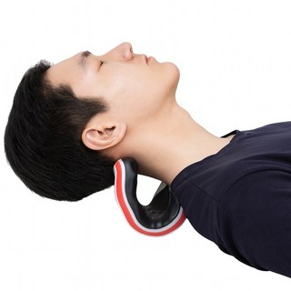 넥업 목 견인기 스트레칭 경추 배게, free