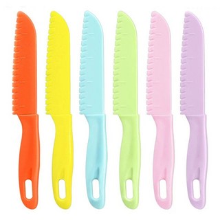 2 4 6개구성 무독성 어린이 안전칼 유아 칼 아동 소꿉놀이 아동칼 KC인증, 6개, 라이트핑크