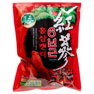 청정인삼 6년근 고함량 홍삼 캔디, 800g, 1개