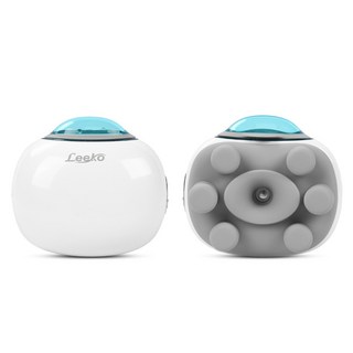 Leeko 휴대용 미니 눈 마사지기 전동 미스트기 눈안마기 쿨링 스파팟 초미세 냉미스트 수분공급, 화이트, L401