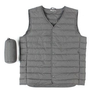 PROMORE 남녀공용 덕다운 오리털 경량조끼 패딩조끼