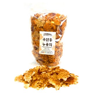 우만동 누룽지 국내산 100% 수제 가마솥 누룽지 [1kg], 1kg, 1개