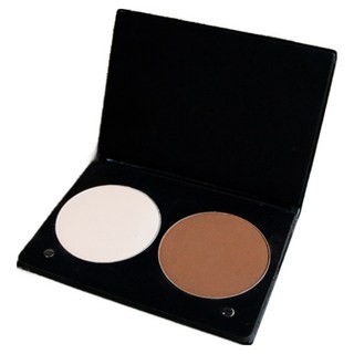 루아노바 하이라이터 컨투어링 쉐딩 더블콤팩트 파레트 메이크업 국가자격증 실기재료, 1개