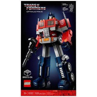 레고 아이콘 10302 옵티머스 프라임, 혼합색상, 1개