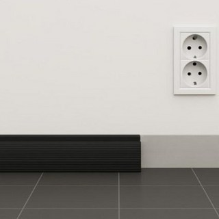 전선 몰딩 전기 선정리 쫄대 케이블 전선 가리개, 블랙, 3개