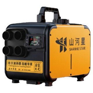 윈터테크 고효율 무시동히터 차량용 이동식 캠핑 온풍기 카니발 화물차 차박 난로 휴대용, A, 1세트