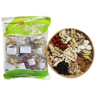제천허브 십전대보차 재료 세트, 1.2kg, 1개