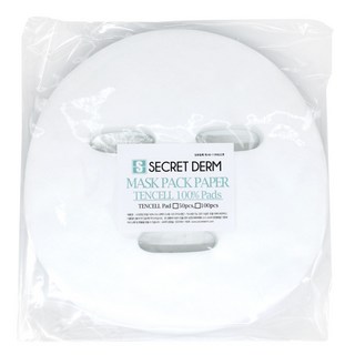 시크릿덤 국산 텐셀100% 일회용 마스크팩지 마스크시트지 50매입, 1개, 텐셀100% 50장