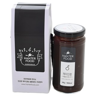 한터식품 국내산 수제 무설탕 사과&아로니아잼 400g, 1개