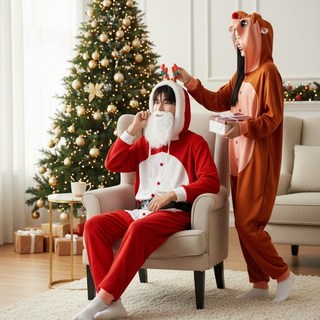 크리스마스 산타 루돌프 복장 잠옷 캐릭터 반티 체육대회 코스프레 코스튬 반티사이트