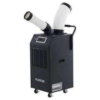 [휴고스] 대용량 산업용 이동식 에어컨 1구 2구 (파워냉방/제습모드/친환경냉매), 이동식에어컨 1구 (BCA-Z11000)