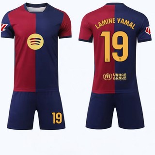 (3+1행사) 2425 라민야말 바르샤 홈경기 패치포함 레플리카 호환상품 축구유니폼 넘버컴퍼니 제작상품 개인마킹 작업