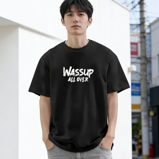 퓨어몰링 남자 심플 소프트 반팔티 데일리 오버핏 순면 반팔 티셔츠