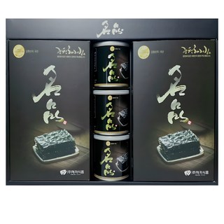 廣川海底海苔 名品禮盒 4-3號 + 購物袋, 1套