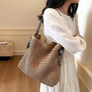 바니엘 라탄 에코백 숄더백 대용량 비치백