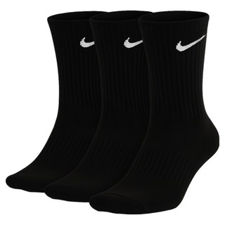 (JS)컴퍼니 나이키 에브리데이 쿠션 장목 삭스 SX7664-010 3켤레 1세트