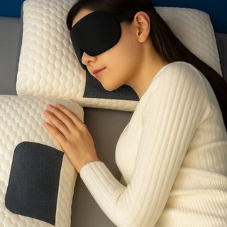 경추베개 수면 푹신한 숙면 꿀잠 메모리폼 통세탁 가능 목편한 호텔식 웰빙, 1개, 화이트