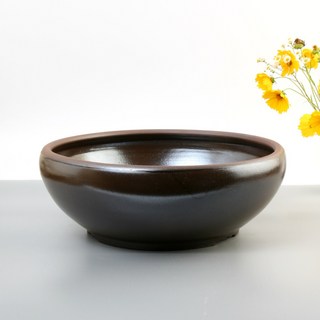 비채공방 옹기 원형 도자기 수반 대