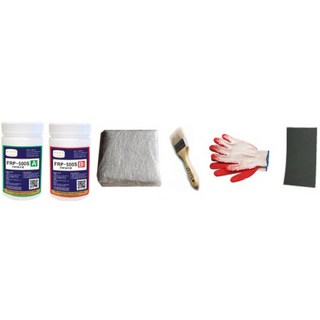 FRP보수 250ml 6종 세트/보수재료 유리섬유 겔코트 호마이카, ♣FRP보수 250ml 6종세트, 1개
