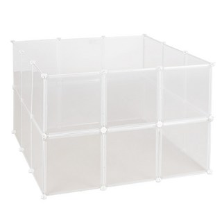 딩동펫 반려동물 울타리, 투명, 24개