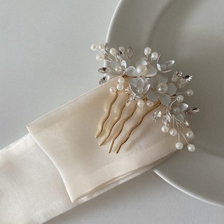 한복 올림머리 뒤꽂이 머리핀 혼주 웨딩 돌잔치 혼례용