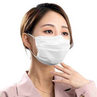 [퓨랩]숨쉬기 편한 덴탈형 KF94 마스크, 50개입, 1개, 화이트