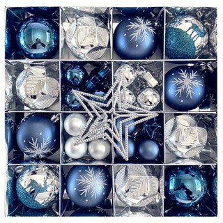 크리스마스 장식볼 세트 SDJ1888, 1개, D