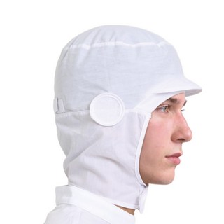 제이앤제이몰 위생모 조리모 급식모자 위생모자 모음 27종, 화이트, 1개, 턱덮개 마스크걸이 위생모