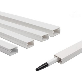 백만볼트샵 국산 사각 전선몰딩, 백색, 2호, 10개