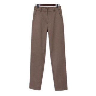 엘블로썸 여성 겨울기모 일자 슬랙스 (YKK지퍼)