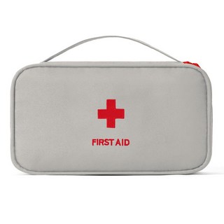 랑고 B급 휴대용 구급 파우치 여행용 파우치, 1개, 그레이