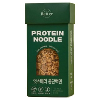 잇츠베러 콩단백면 210g 두부면 프로틴누들 다이어트 단백질 파스타 콩라면 면두부 실온보관, 1개