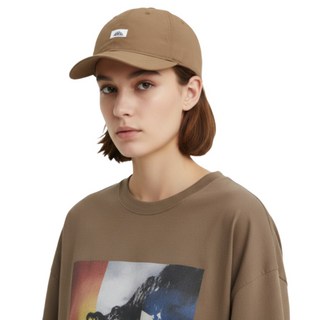 모도라이프 베이직 볼캡 남녀공용 운동 러닝 등산 데일리모자, 브라운, 1개