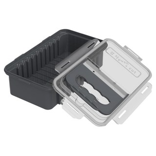 혼시티 김치 자르미 밀폐용기 3L, 그레이, 1개