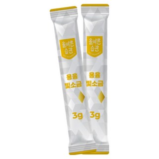 올바른습관 미네랄 토판염 용융소금 스틱 프리미엄 빛소금 불순물을 제거한 천일염 소금, 1개, 90g