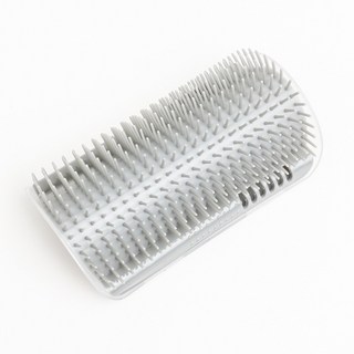 데일리공감 고양이빗 고양이그루밍 고양이털관리 셀프그루머 펫브러쉬 스크래쳐, 1개, 그레이