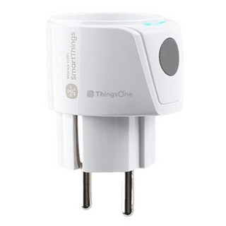 스마트싱스 컴팩트 스마트 플러그 - WIFi 전력측정 원격제어 콘센트, 1개