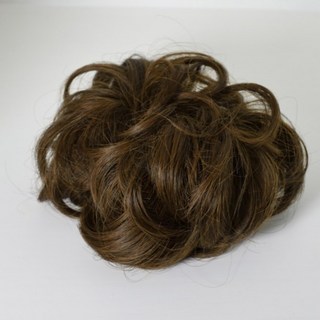 [다이나몰] 당고머리 똥머리 펌 가발 도넛 곱창밴드 머리끈 4컬러 택1