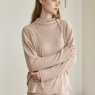 [허비쉬 본사]허비쉬 코지 루즈 볼레로 - 베이지