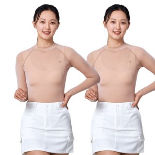 여자 골프 이너웨어 터틀넥