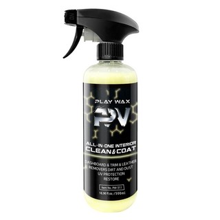 플레이왁스 올인원 인테리어 클린앤코트 가죽클리너 레자왁스, 500ml, 1개