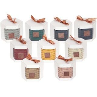 어린이집 크리스마스 선물 답례품 목도리 9p + 선물상자 9p + 스티커18p 유치원 생일선물 목도리구디백, 혼합색상, 1개