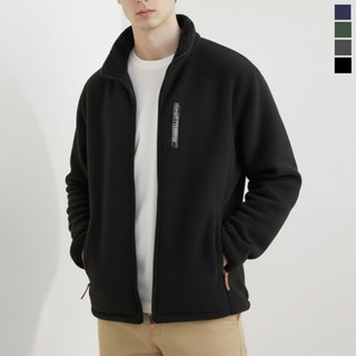 디커스텀 남녀공용 스포츠 양털 후리스 집업 자켓